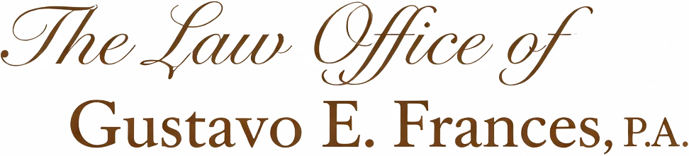 The Law Office of Gustavo E. Frances, P.A.